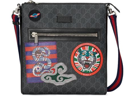 gucci messenger bag night courrier|gucci messenger bag for sale.